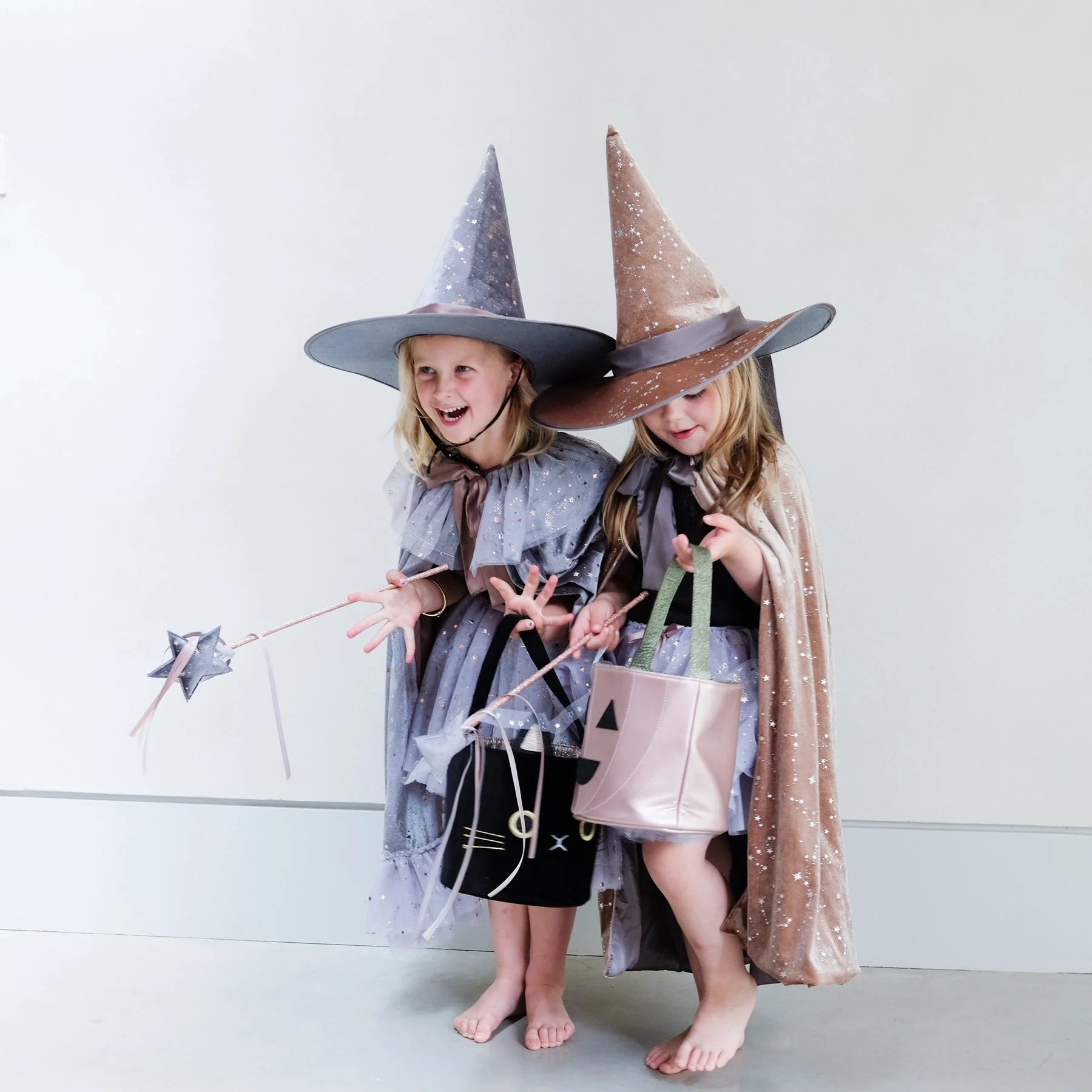 Mimi & Lula - Pumpkin Trick or Treat Bag- Metallic