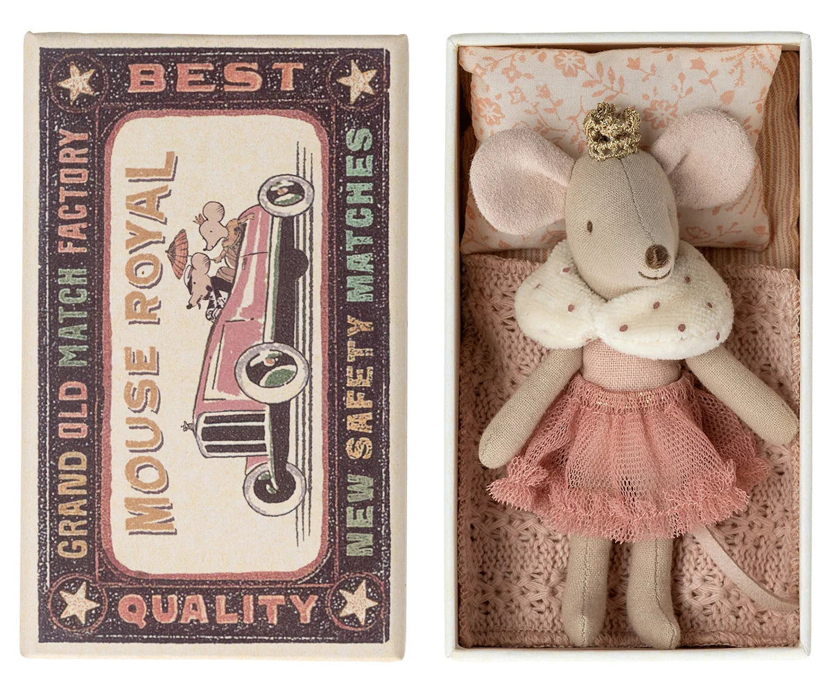 Maileg - Princess Mouse In Match Box