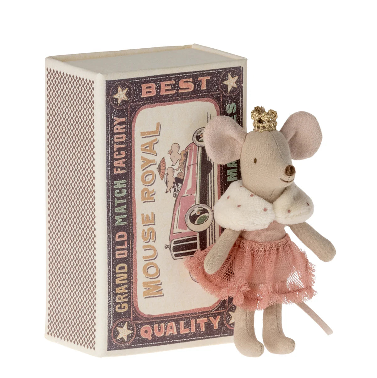 Maileg - Princess Mouse In Match Box