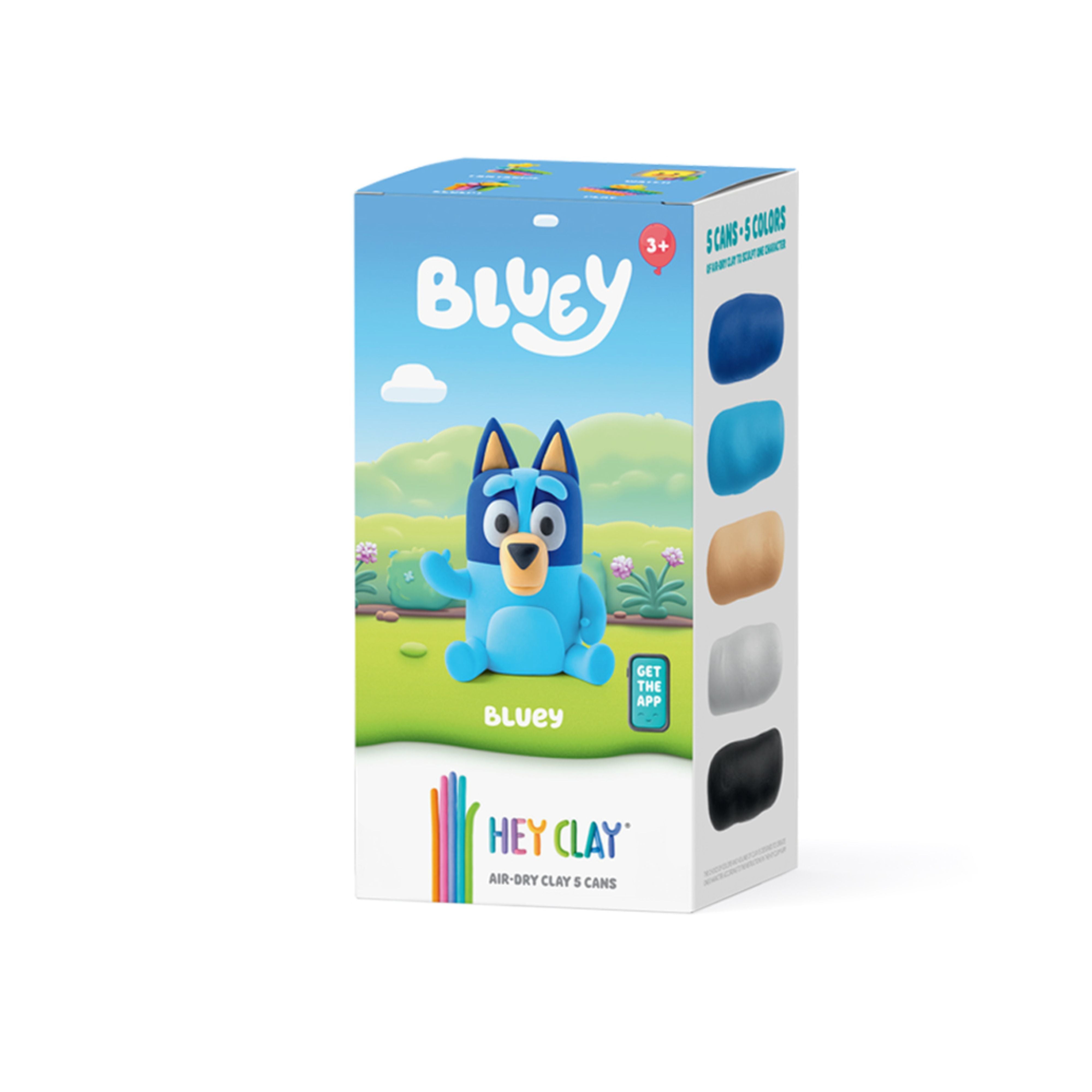 Hey Clay Bluey and Bingo Single Characters
