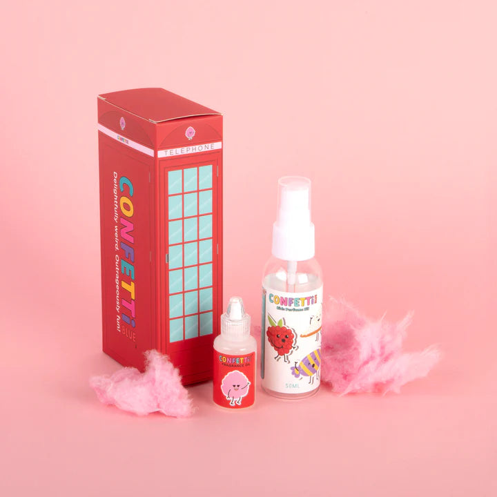 Confetti Blue Cotton Candy Mini Perfume Making Kit