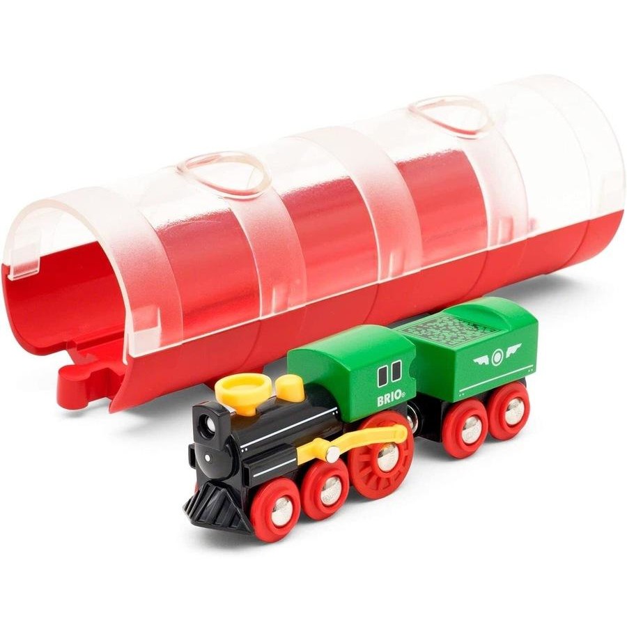 Brio- Tunnel & Steam Train 3 pieces