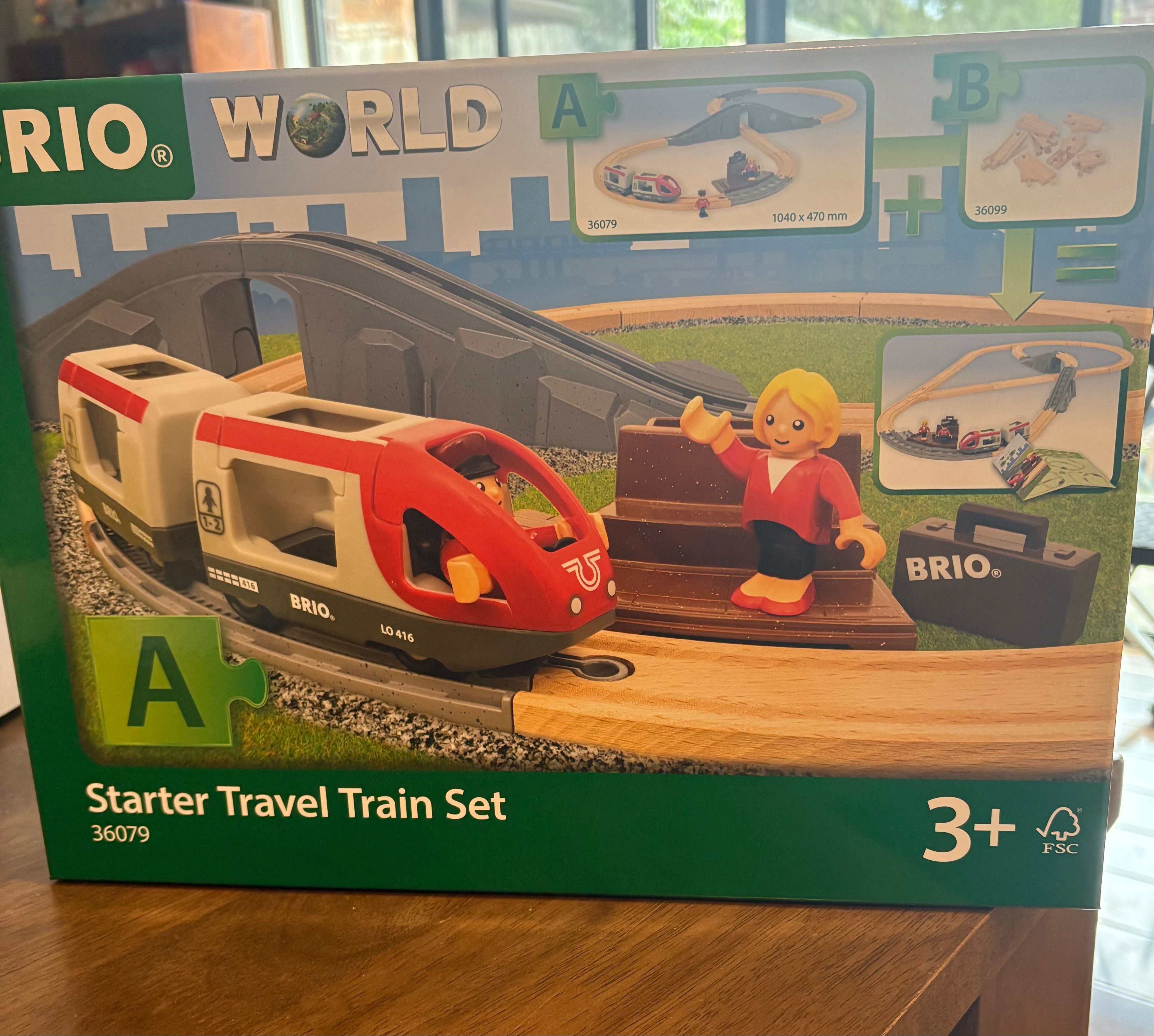 Brio- Stsrter Travel Train Set