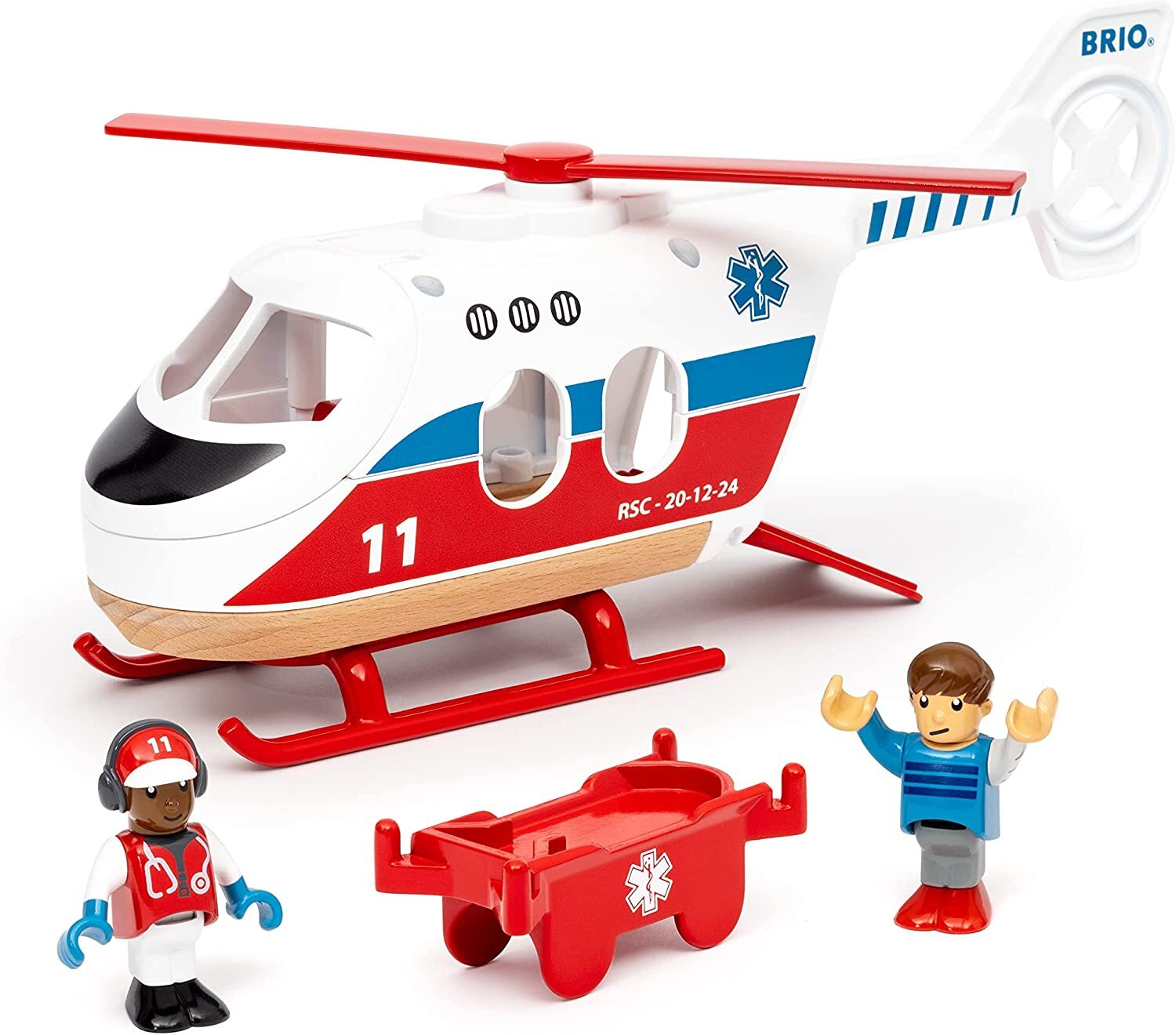 Brio-Resuce Helicopter 4 Pieces