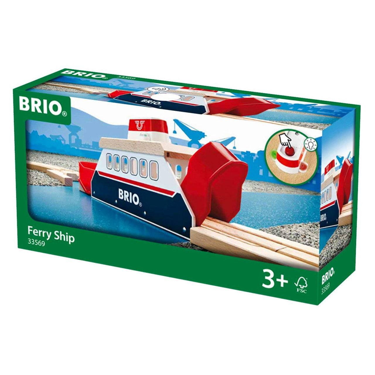 Brio- Ferry Ship 3 Pieces