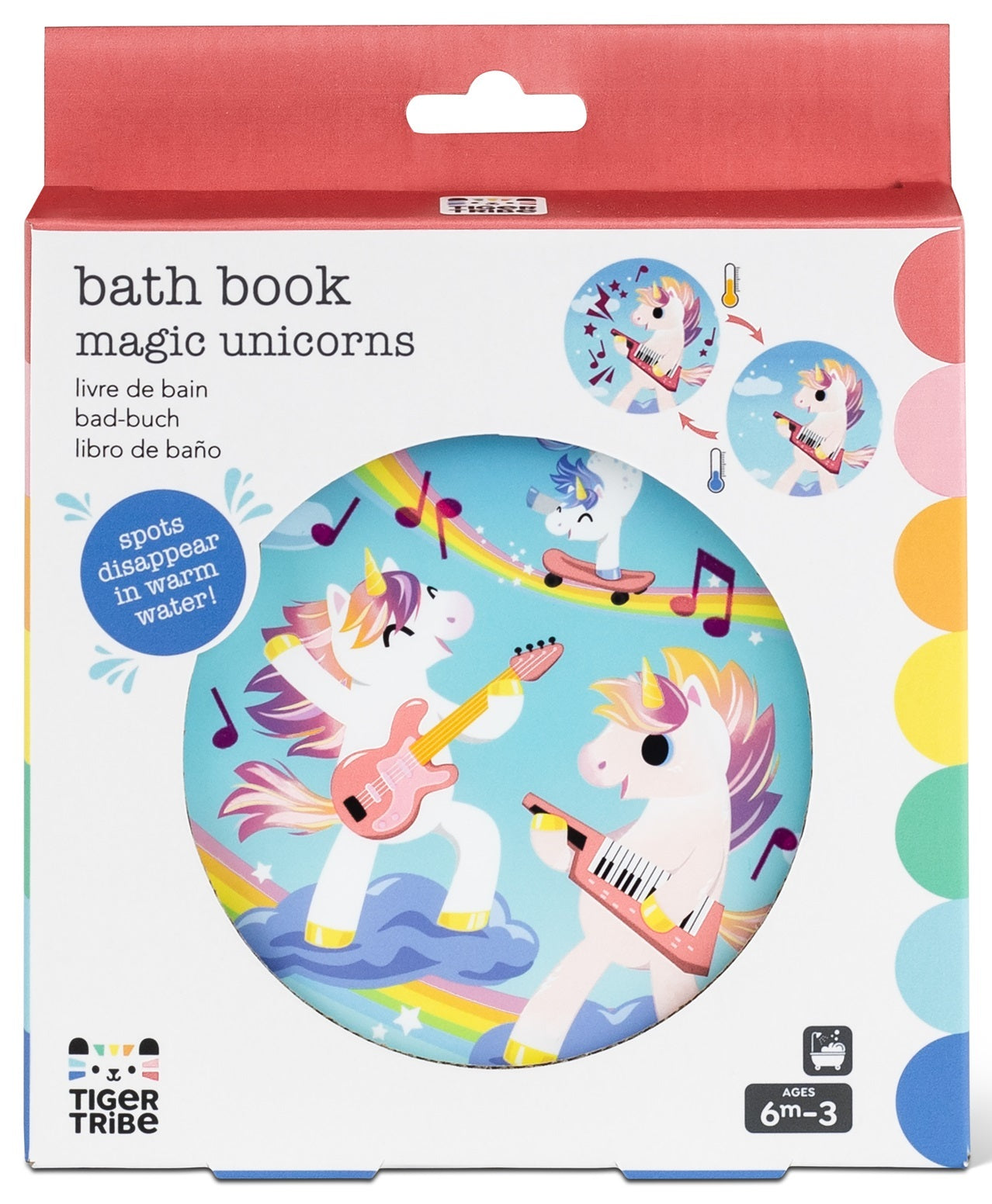 Tiger Tribe - Bath Book Magic Unicorns