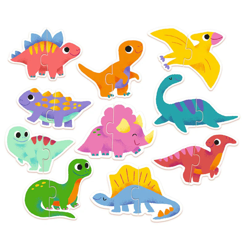 Duo Dinosaurs Puzzle