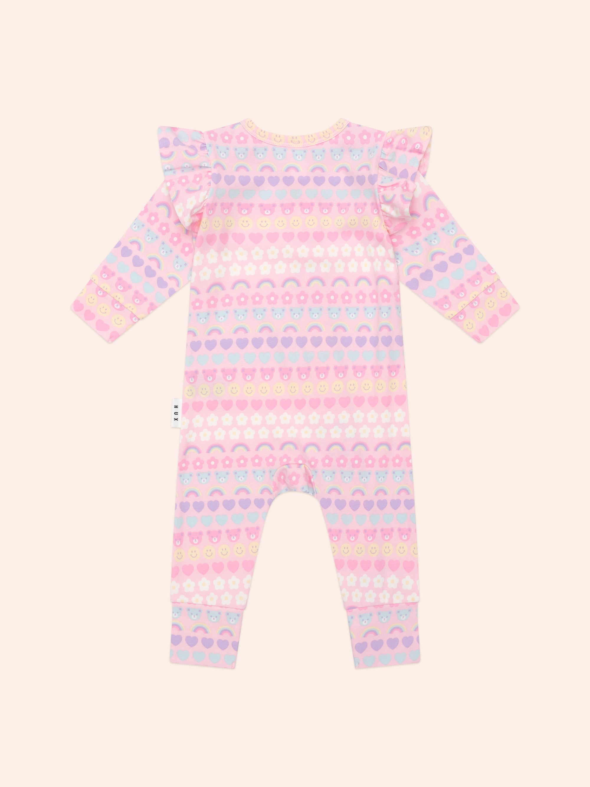 Huxbaby - Rainbow Frill Romper