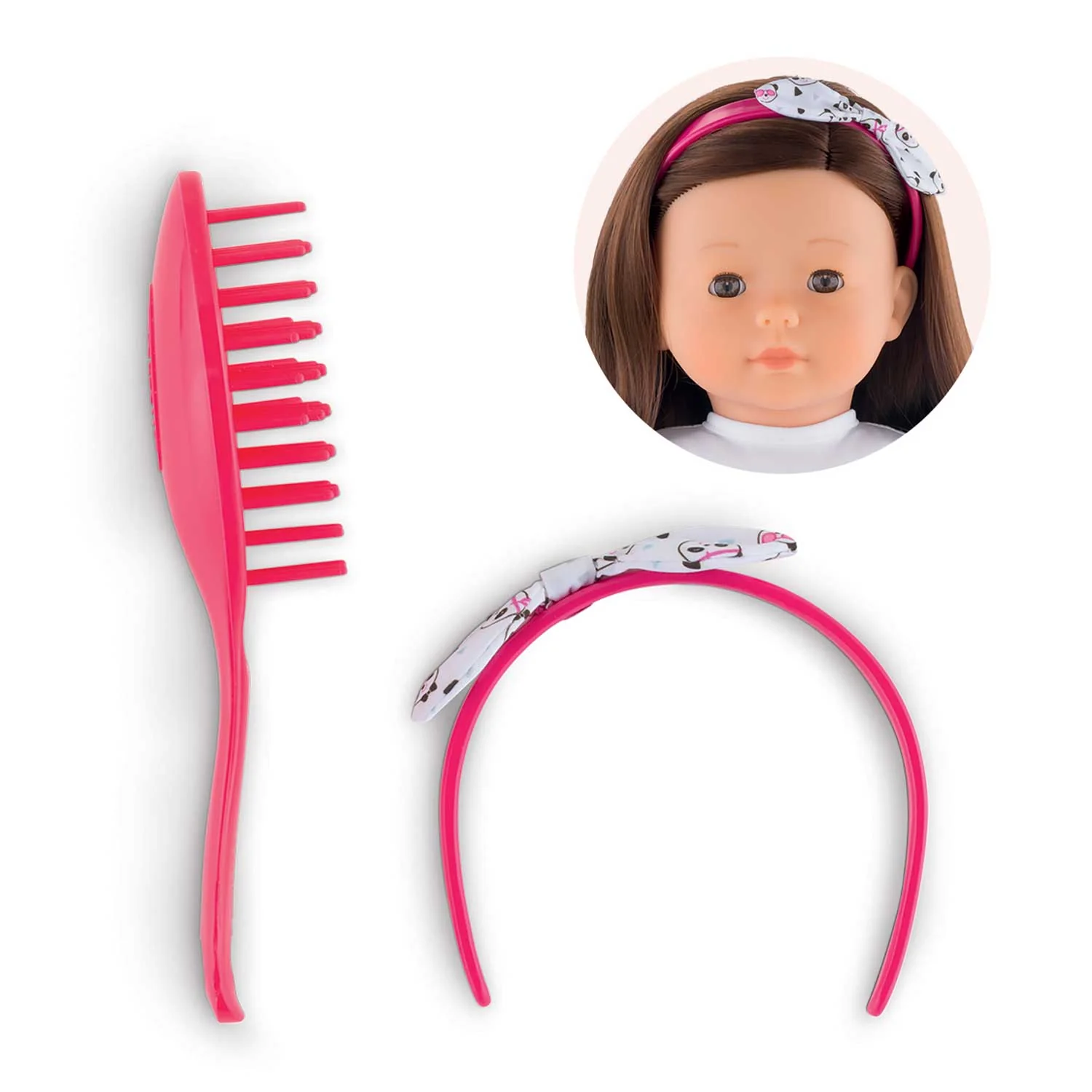 Corolle - Hair Brush Set Floral