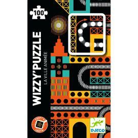 Djeco- The Lively City 100pc Kinoptik Wizzy Puzzle