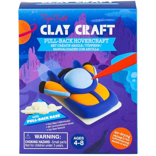 Tiger Tribe- Clay Craft- Pull Back Hovercraft