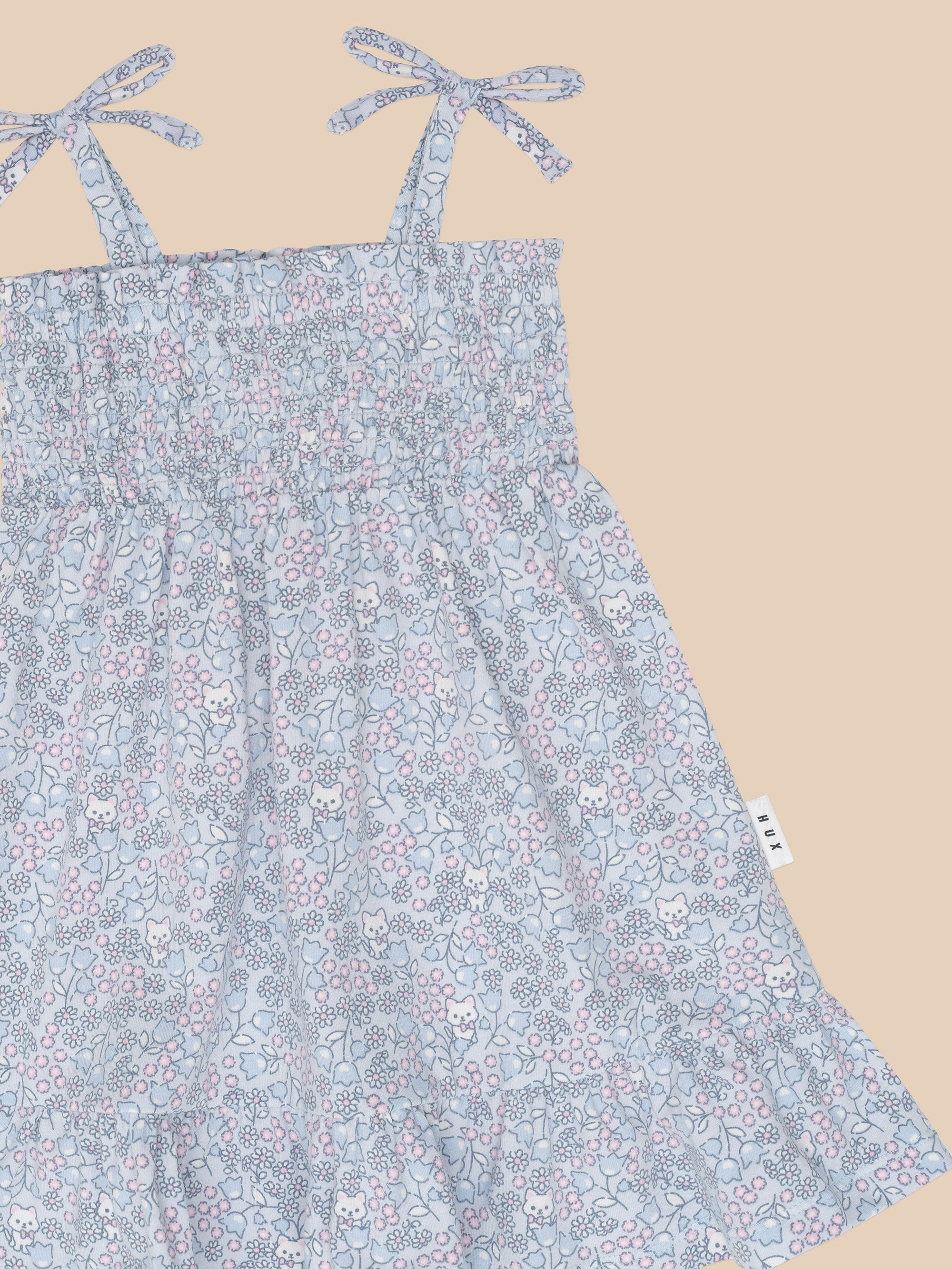 Huxbaby - Bluebell Shirred Dress ( SALE)