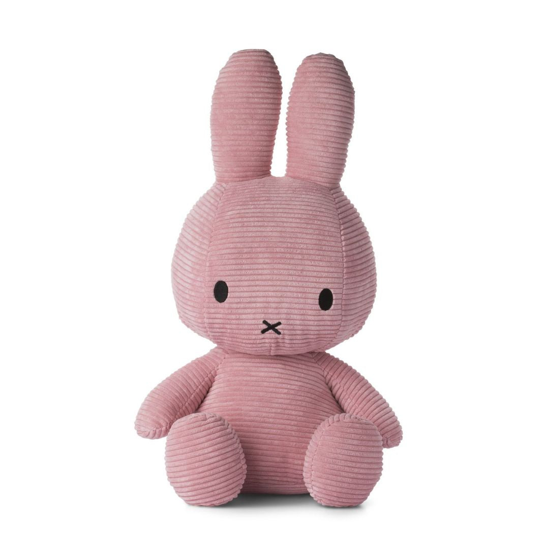 Miffy - Sitting Corduroy Pink 50cm