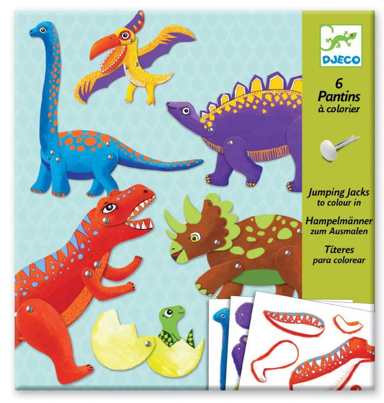 Djeco -Dino Small puppets