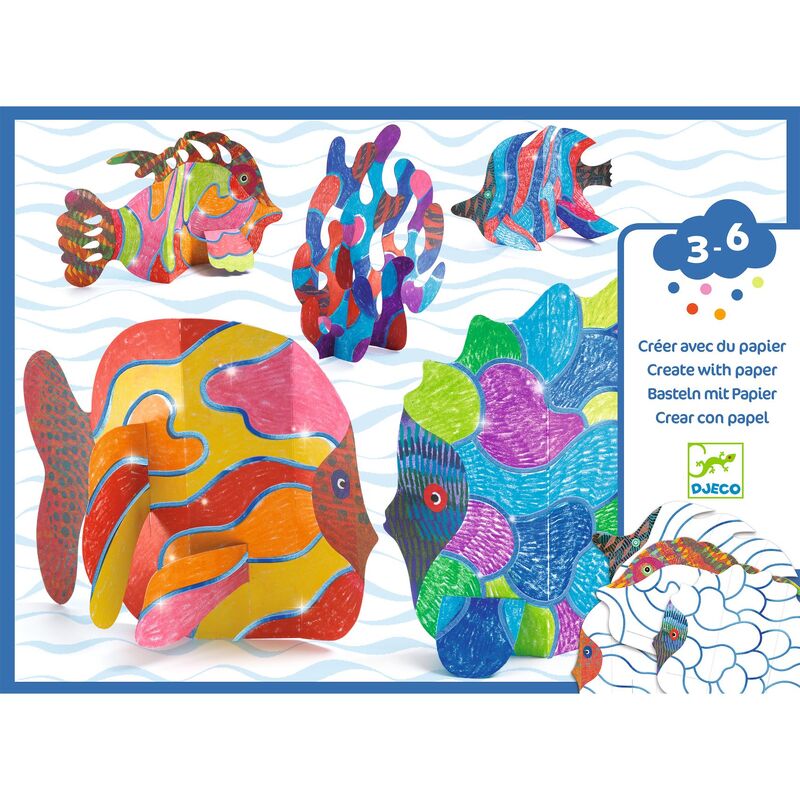 Djeco- Under the Water Paper Craft