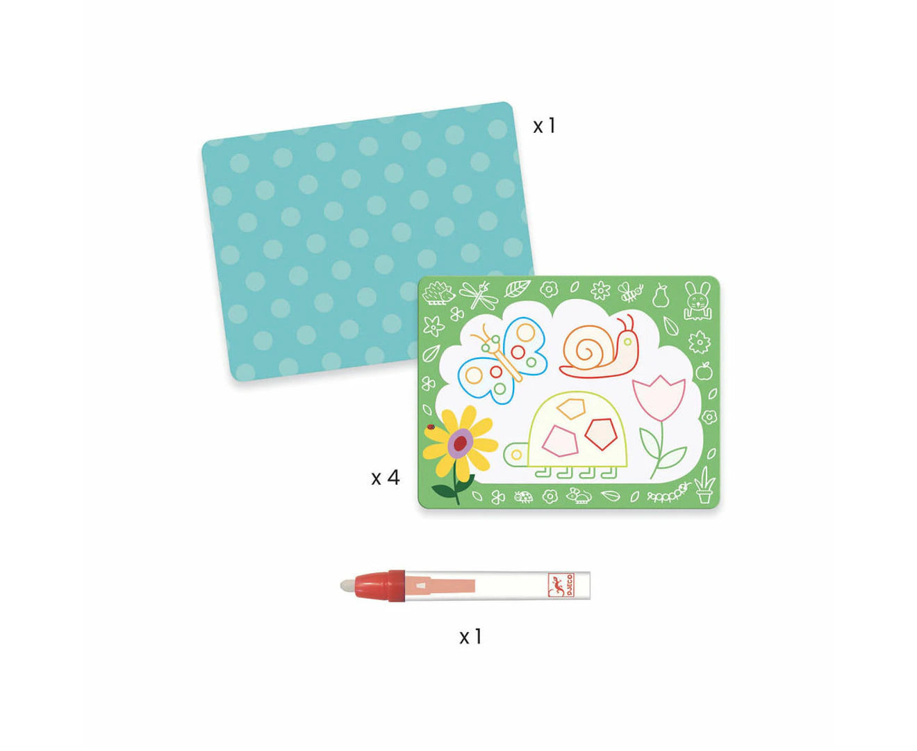 Djeco- Magic Scribbles Water Colouring