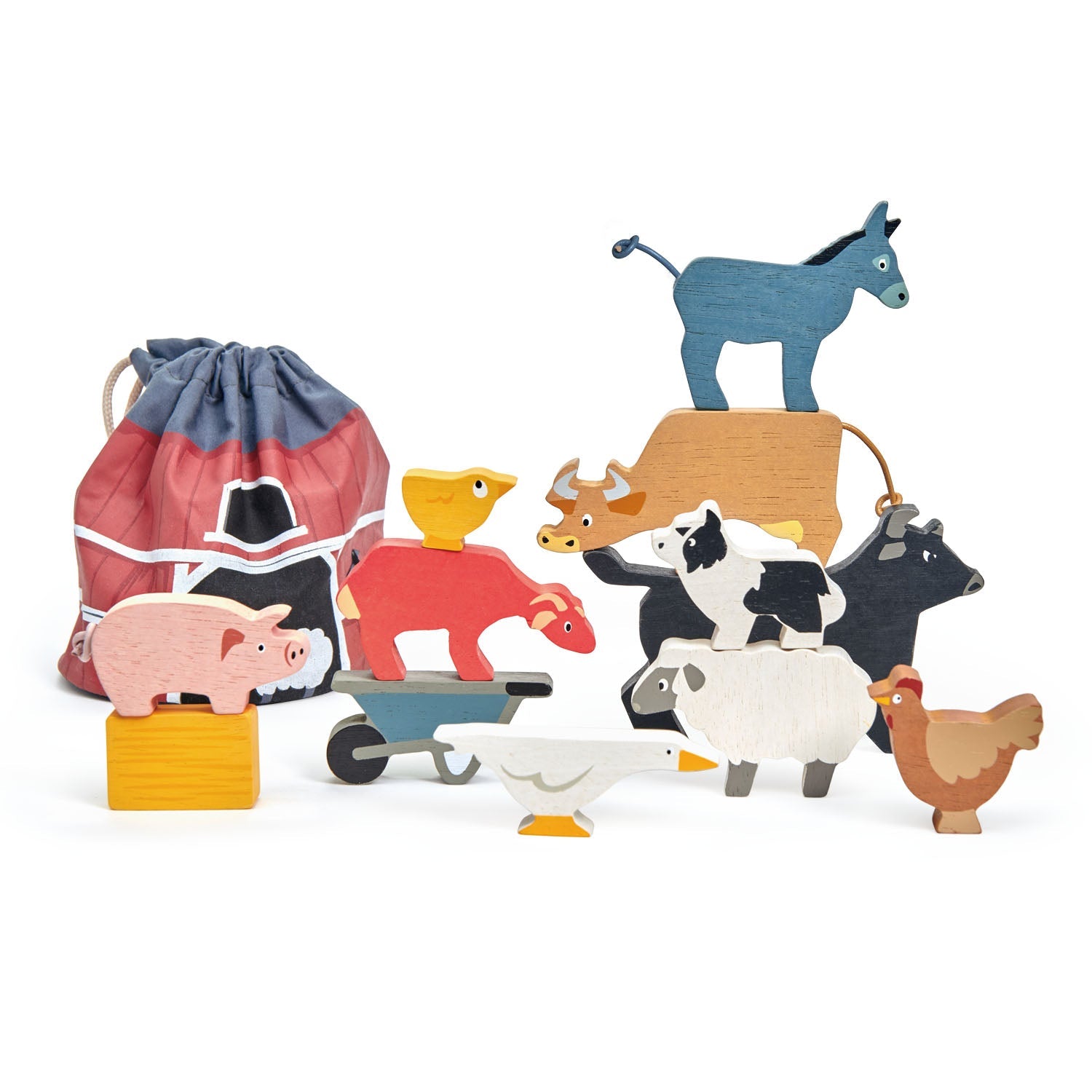 Tender Leaf Toys - Stacking Farmyard