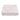 Living Textiles - 100% cotton knit baby blanket - blush stripe