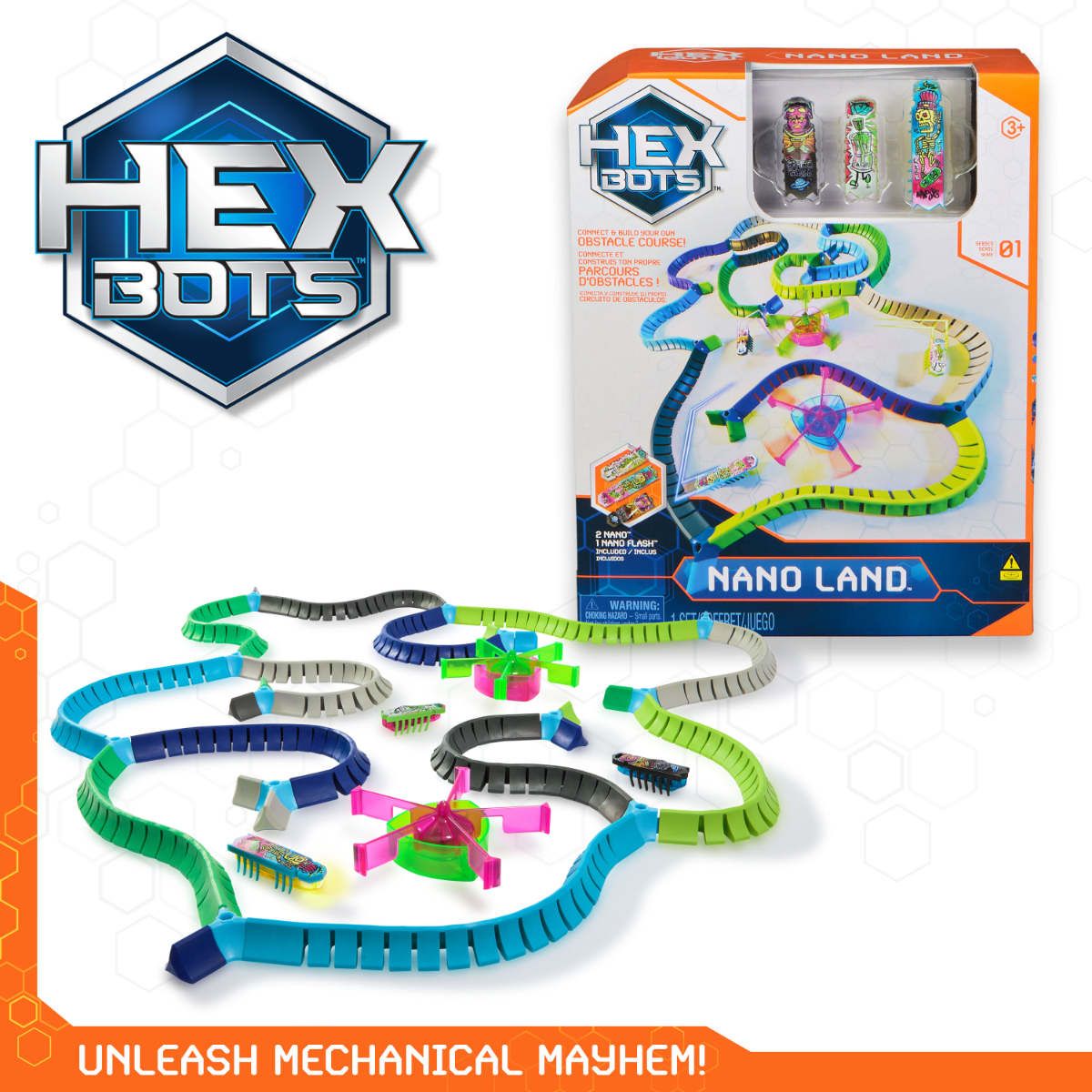 HEX BOTS - Flash Nano Land
