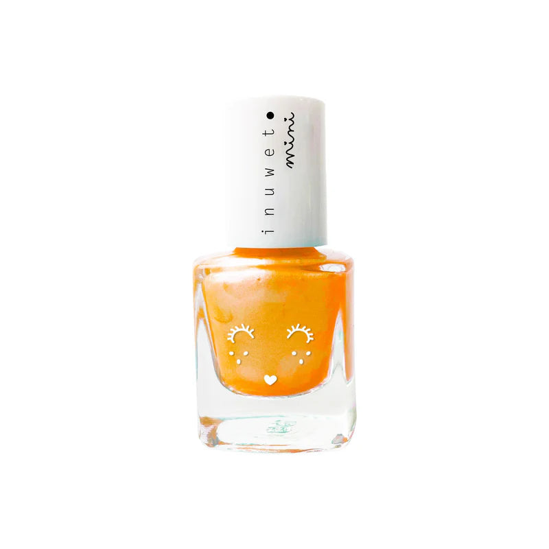 Inuwet Scented- Water Based Nail Polish  Orange/ Mango