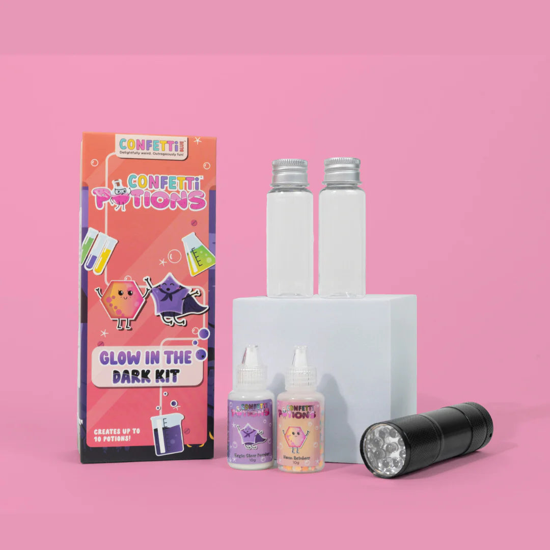 Confetti Blue- Glow In the Dark Kit