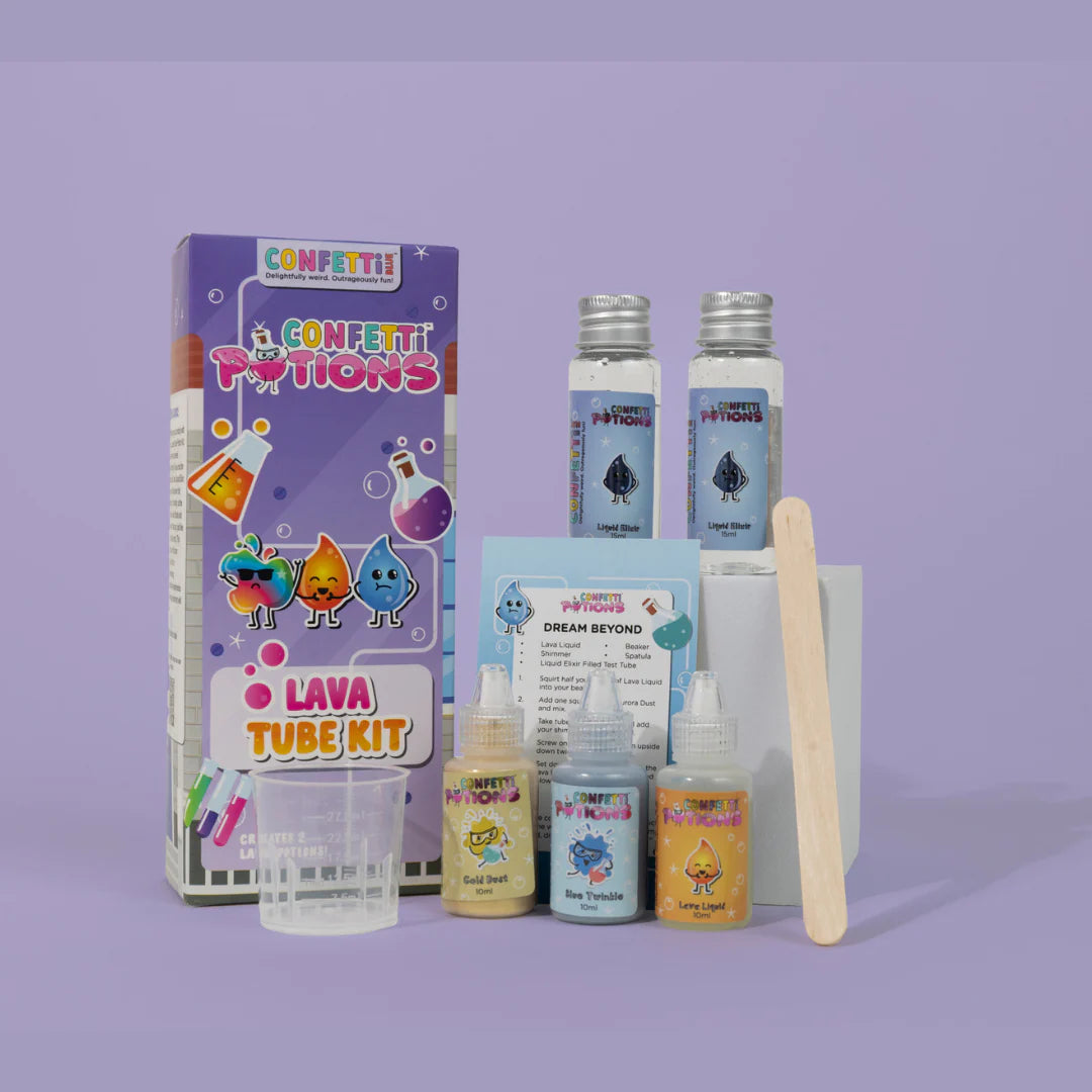 Confetti Blue- Lava Tube Kit