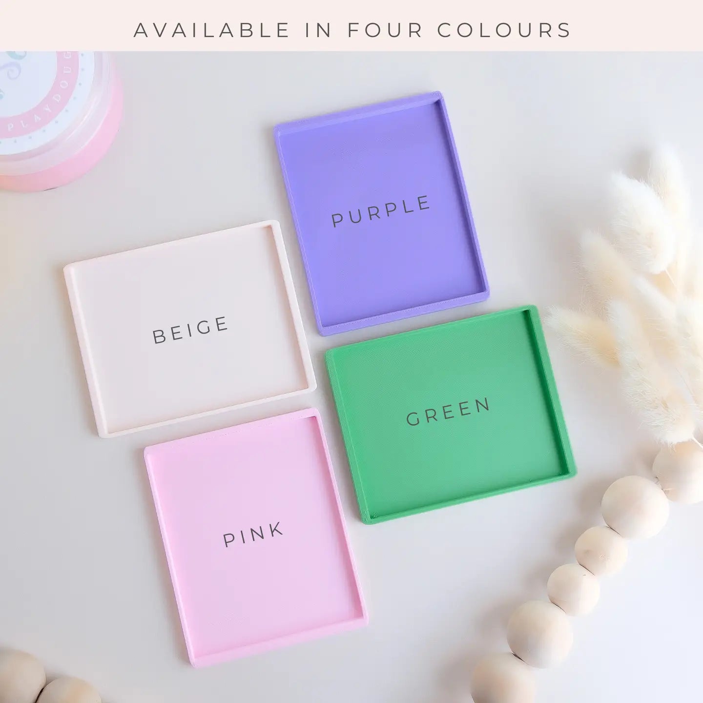 Play Sense -Eco Play dough Stamp/ Flying Fairy - Pink