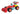 Toyslink- Wooden Racing Car- Red