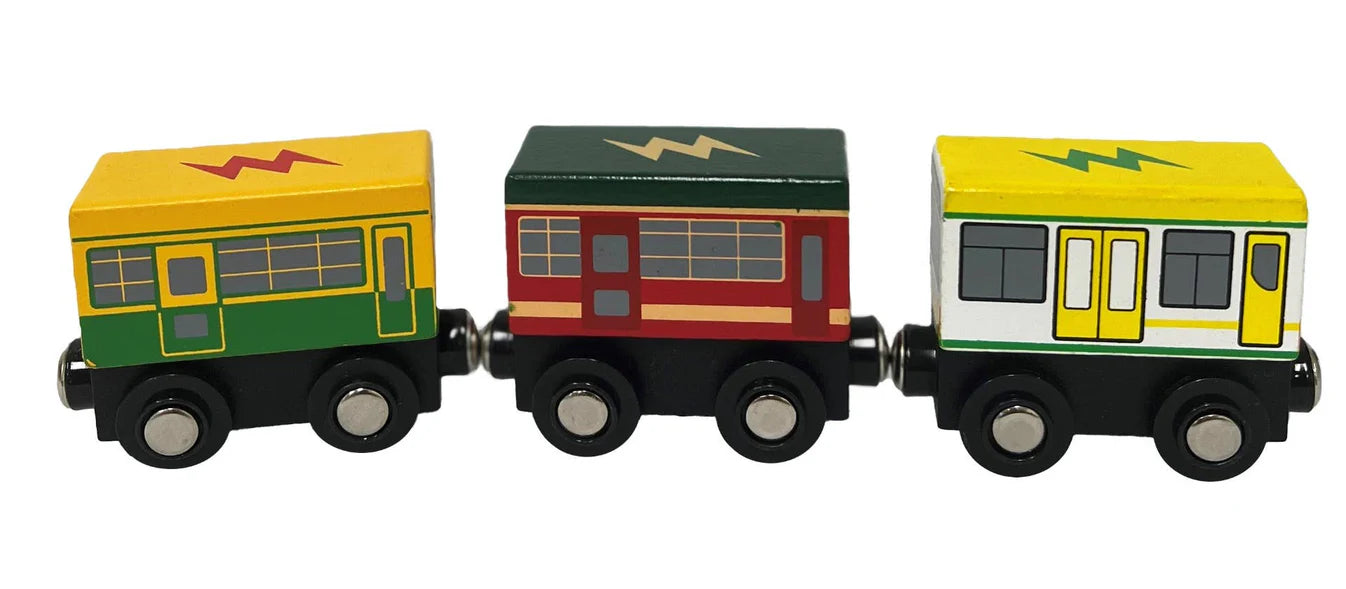 Toyslink- Magnetic Melbourne Tram Set