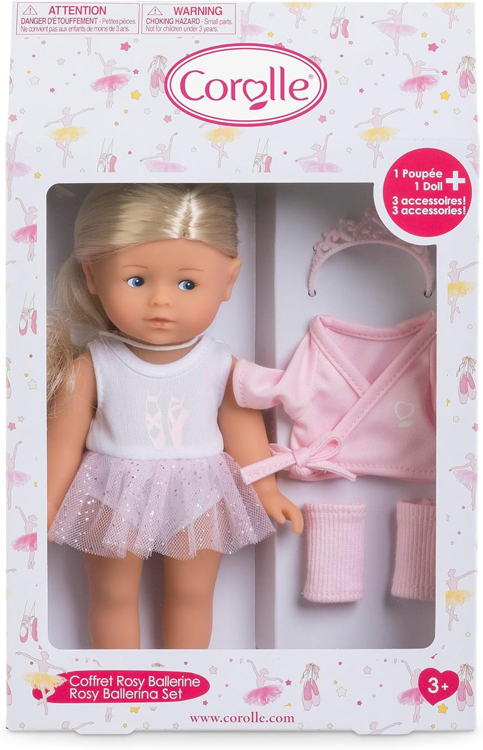 Corolle - MINI ROSY BALLERINA SET