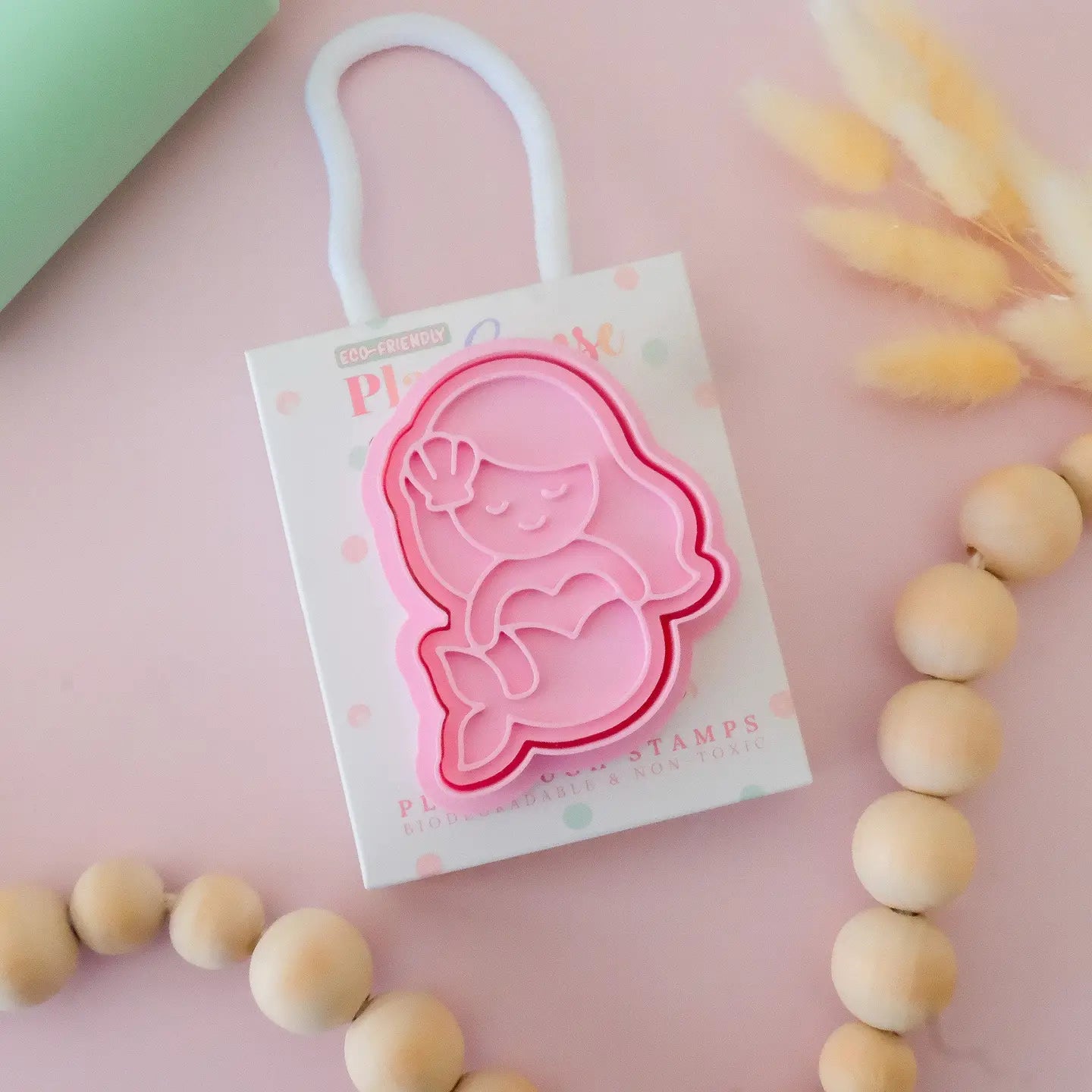 Play Sense-Eco- Play dough  Stamp/ Mermaid- Purple
