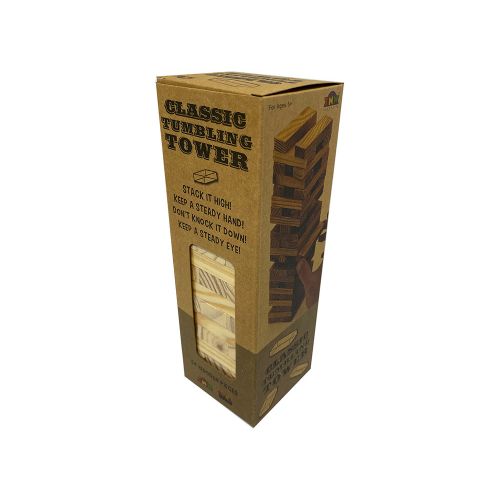 Wooden Tumbling Tower in Box