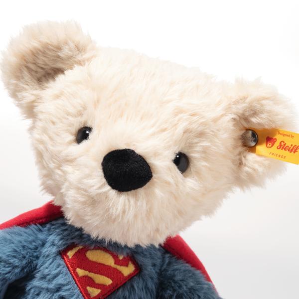 Steiff- Soft Cuddly Friends Superman Teddy Bear 29cm