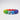 Rainbow bead ring