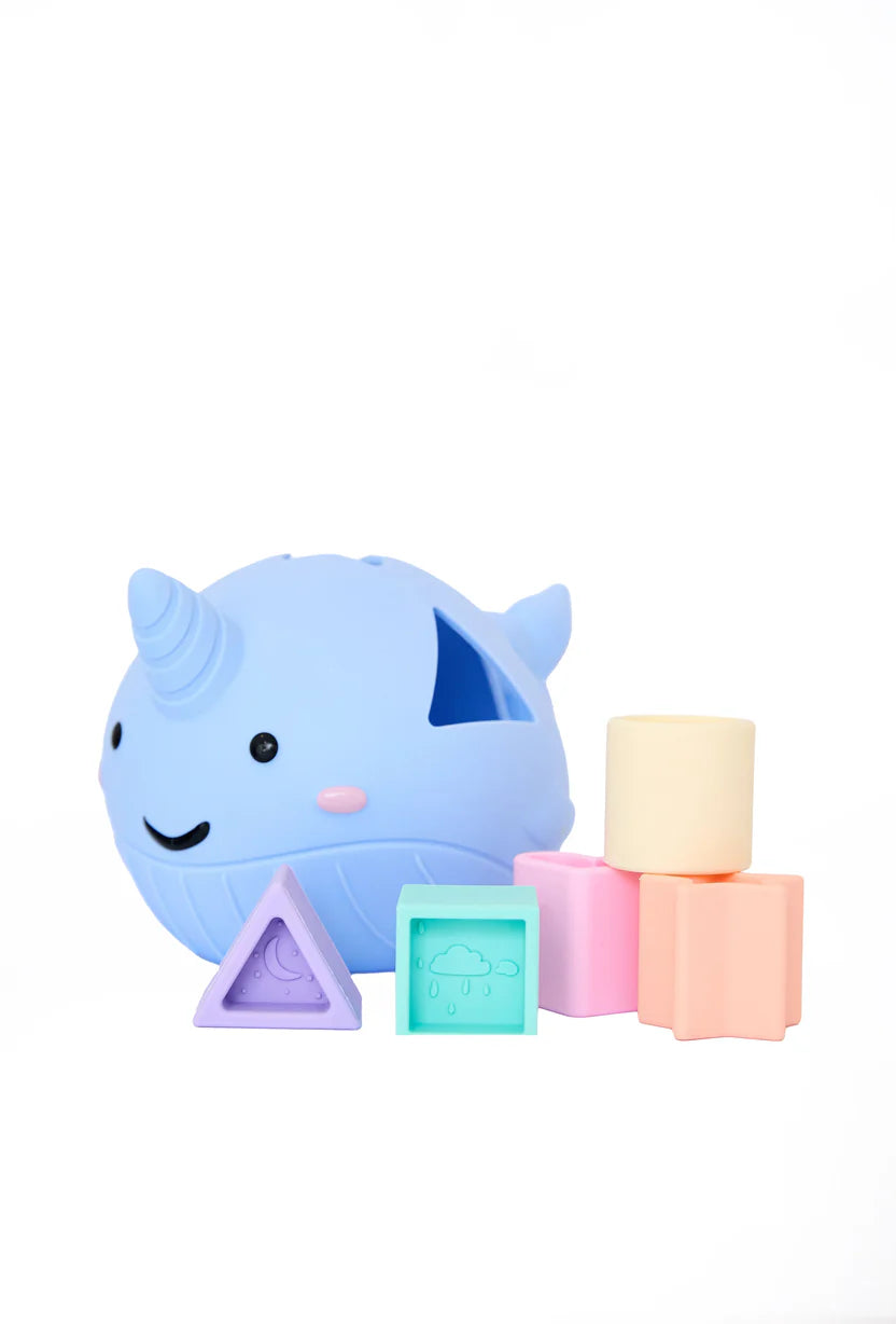 JellyStone- Narwhal Shape Sorter